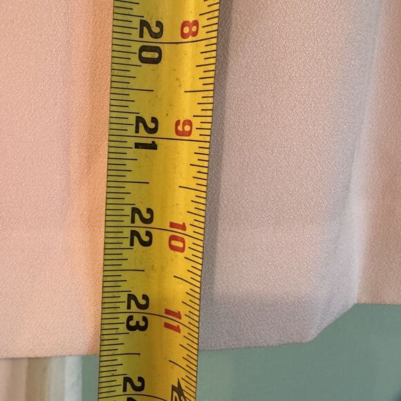 Vintage Barbie Baby Pink Rhinestone Silk Blazer and Skirt Suit Set Size 10 - Picture 9 of 12